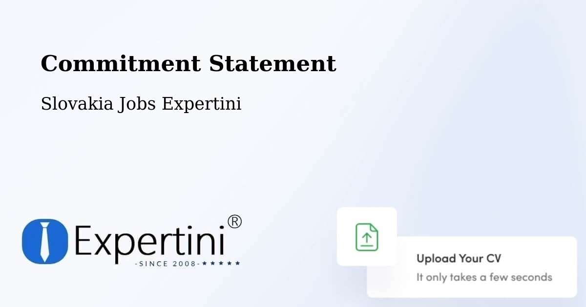 Corporate Commitment – Okres Stará Ĺubovňa - Slovakia Jobs Expertini